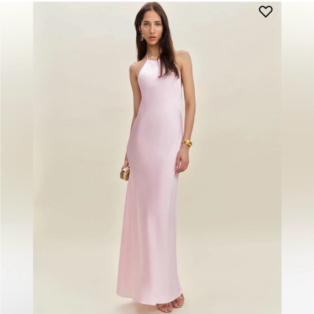 Jeany Silk Dress Reformation